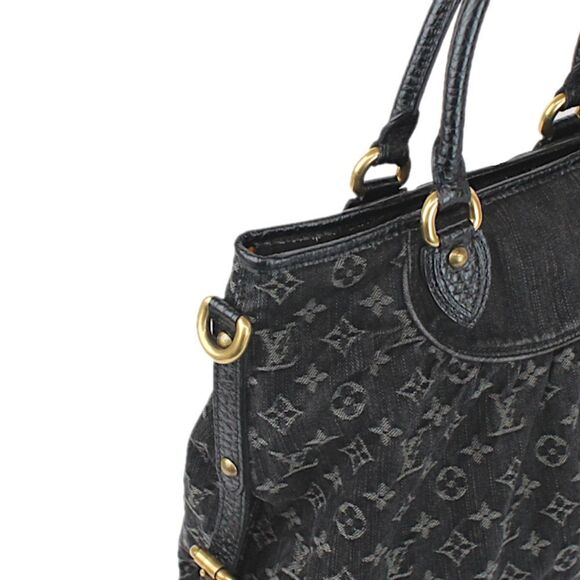 Louis Vuitton Monogram Denim Black Neocabby 2way Tote Bag - Picture 5 of 6